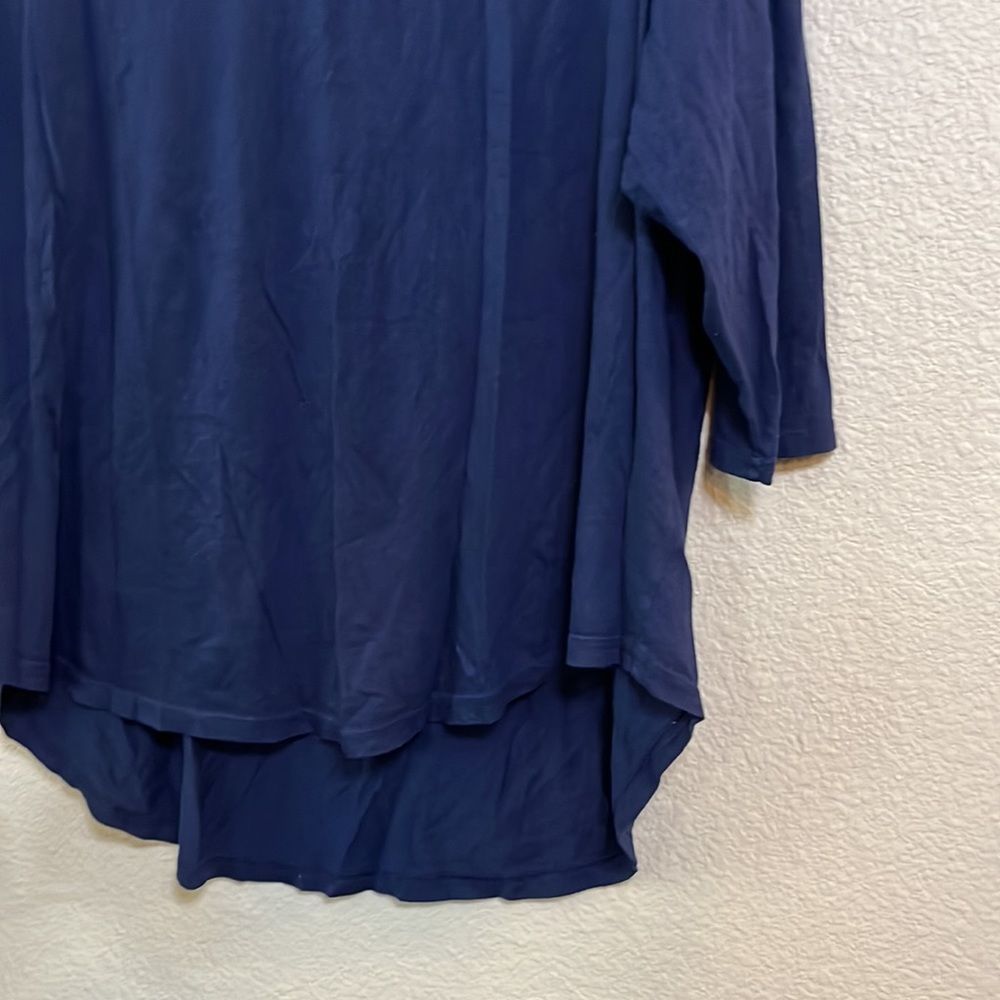 Lane Bryant 22/24 mid sleeve hi-low tee shirt - Picture 3 of 3